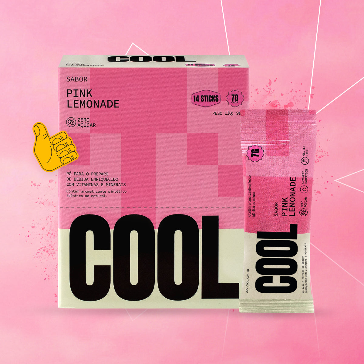 Cool ® - Suplemento de Eletrólitos Zero Açúcares — Compra Avulsa