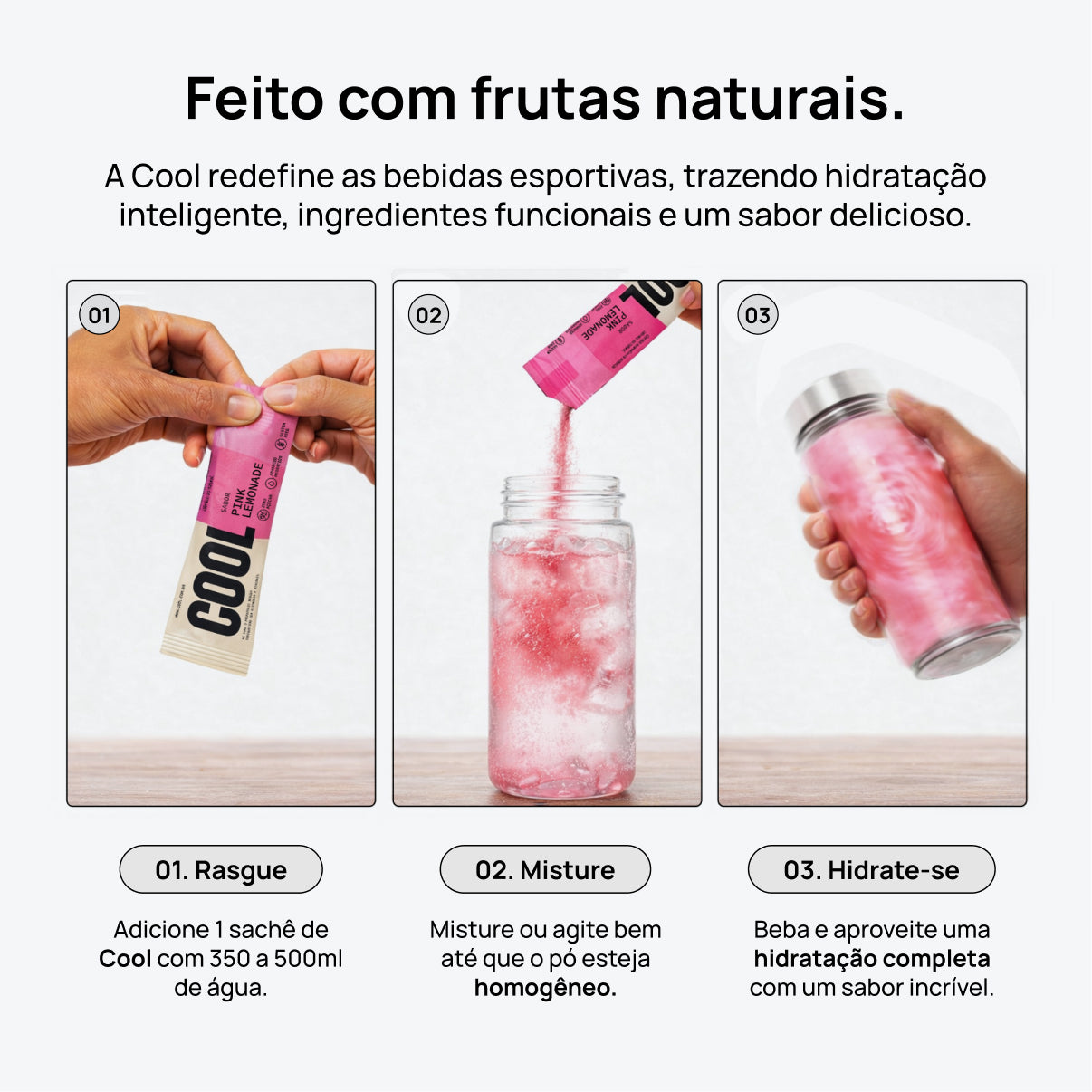 Cool ® - Suplemento de Eletrólitos Zero Açúcares — Compra Avulsa
