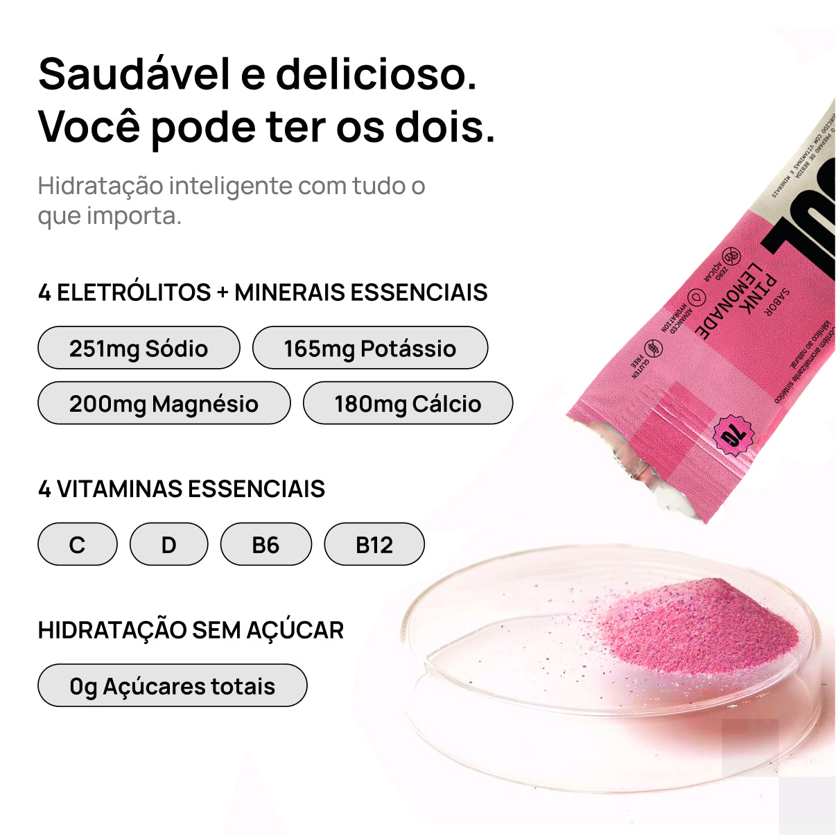 Cool ® - Suplemento de Eletrólitos Zero Açúcares — Compra Avulsa