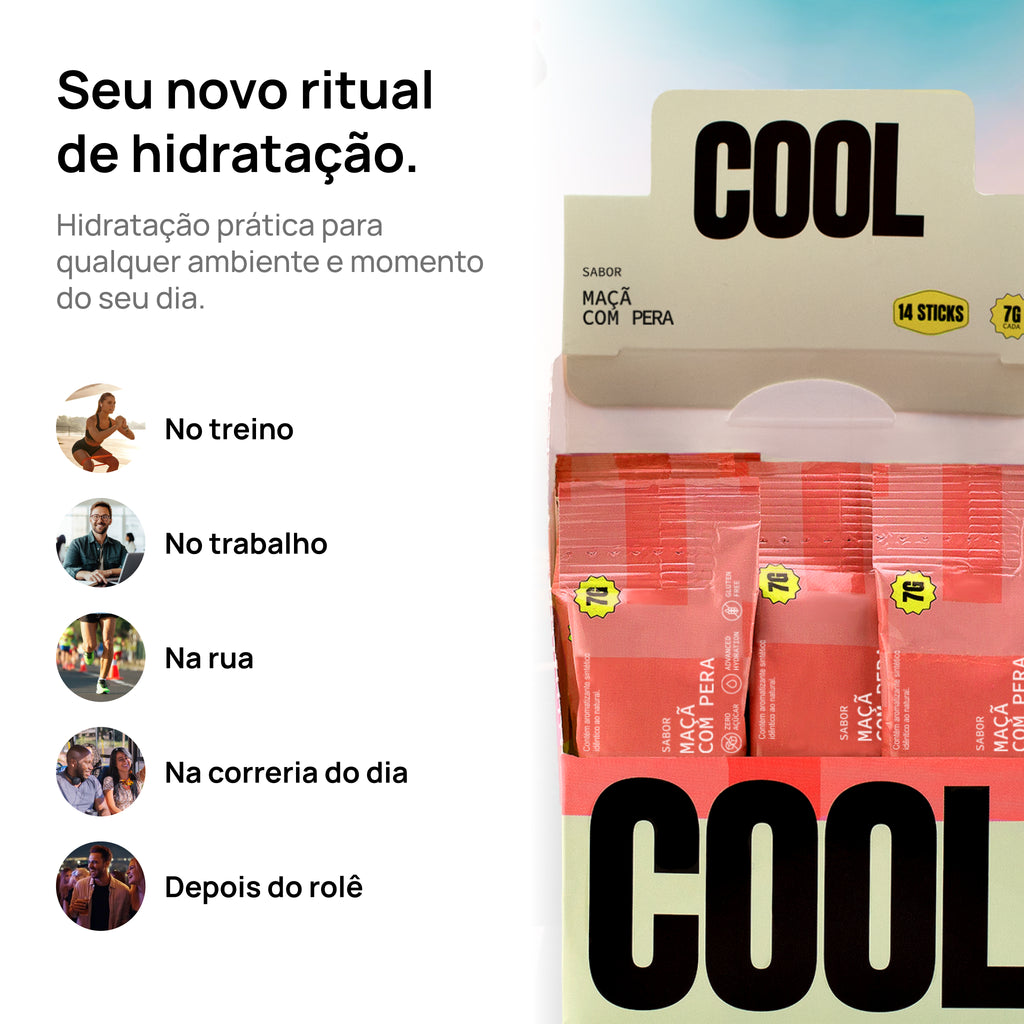 Eletrólito Cool Maçã com Pera