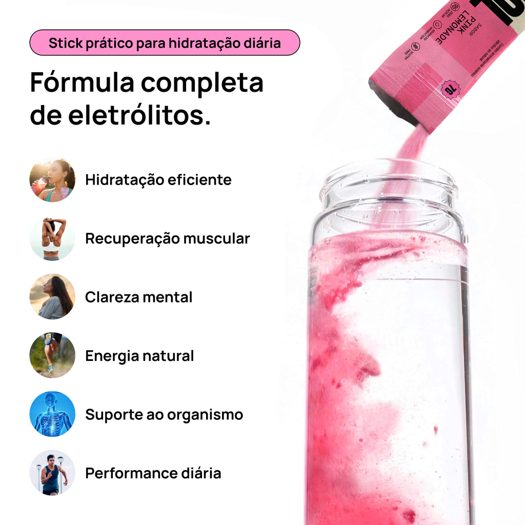 Eletrólito Cool Pink Lemonade