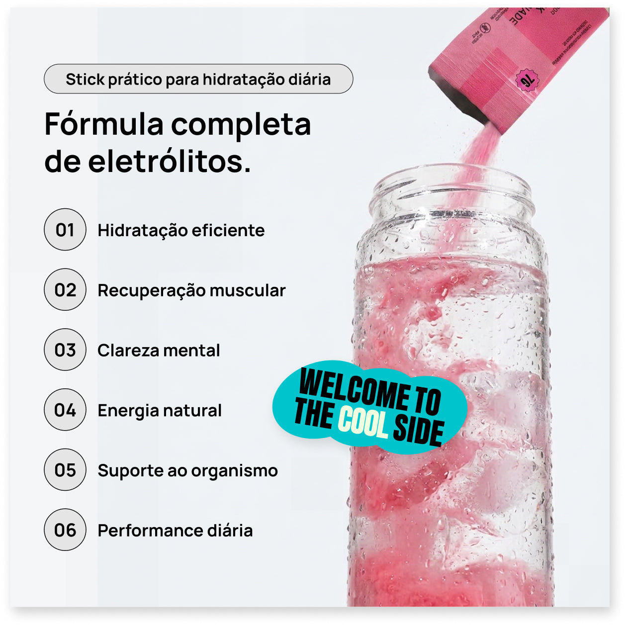 Cool ® - Suplemento de Eletrólitos Zero Açúcares — Compra Avulsa
