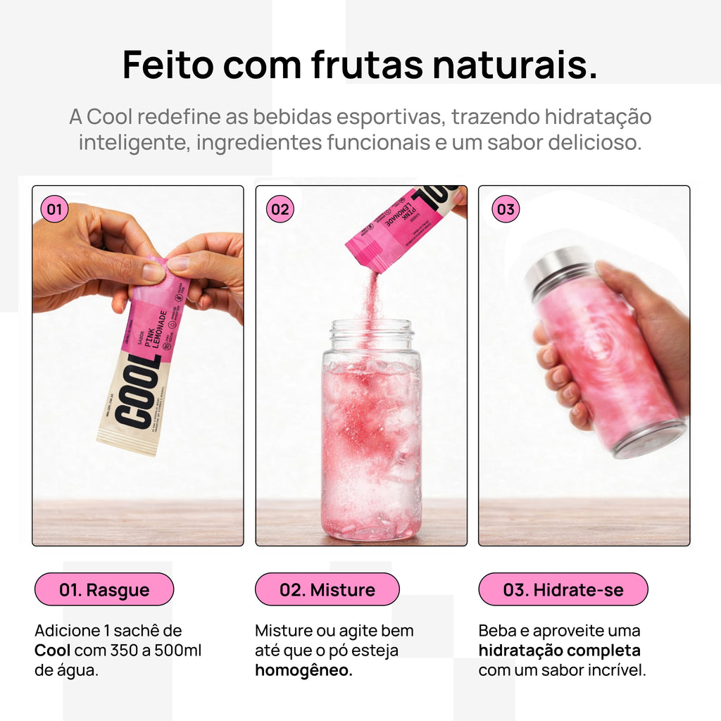 Eletrólito Cool Pink Lemonade