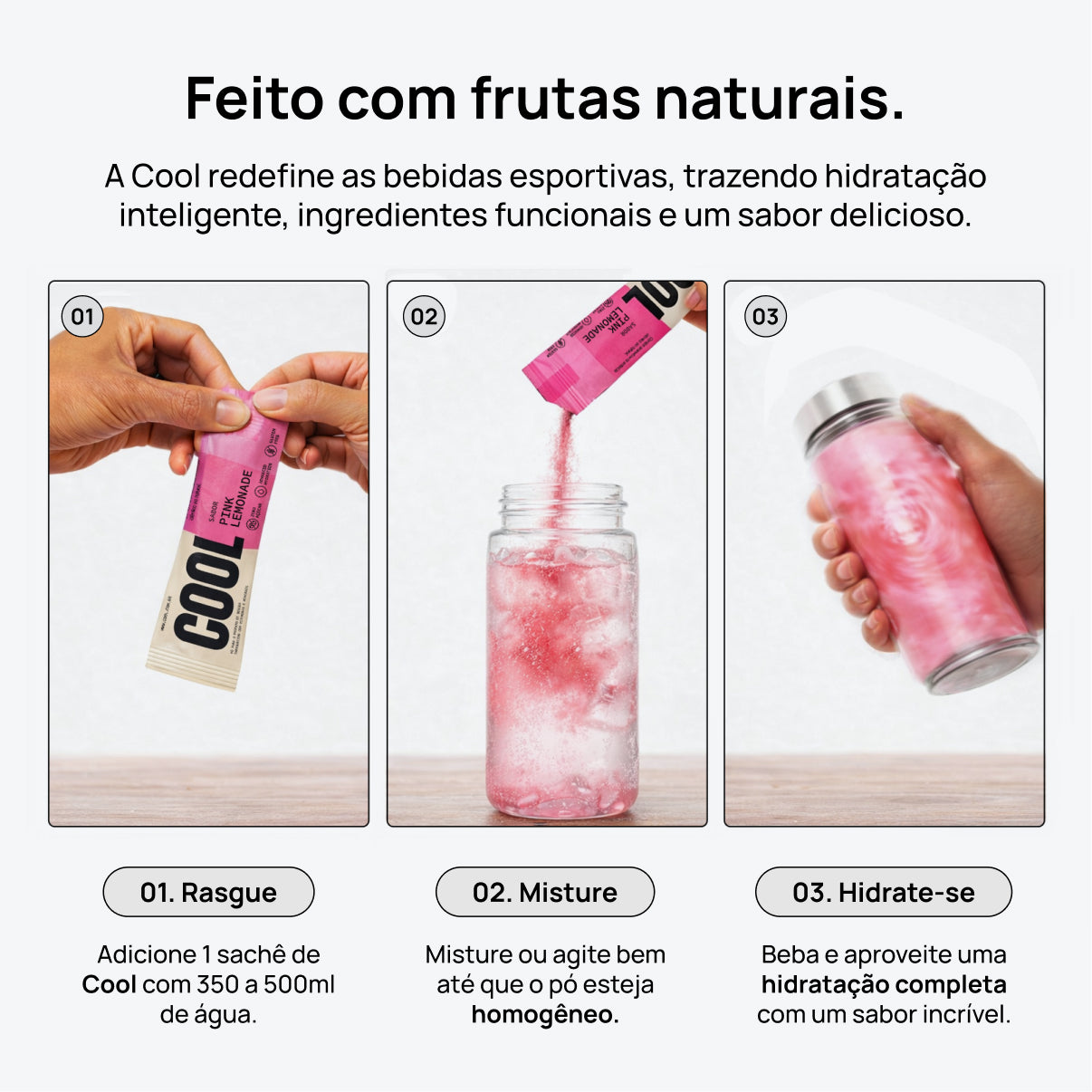 Cool ® - Suplemento de Eletrólitos Zero Açúcares — Compra Avulsa