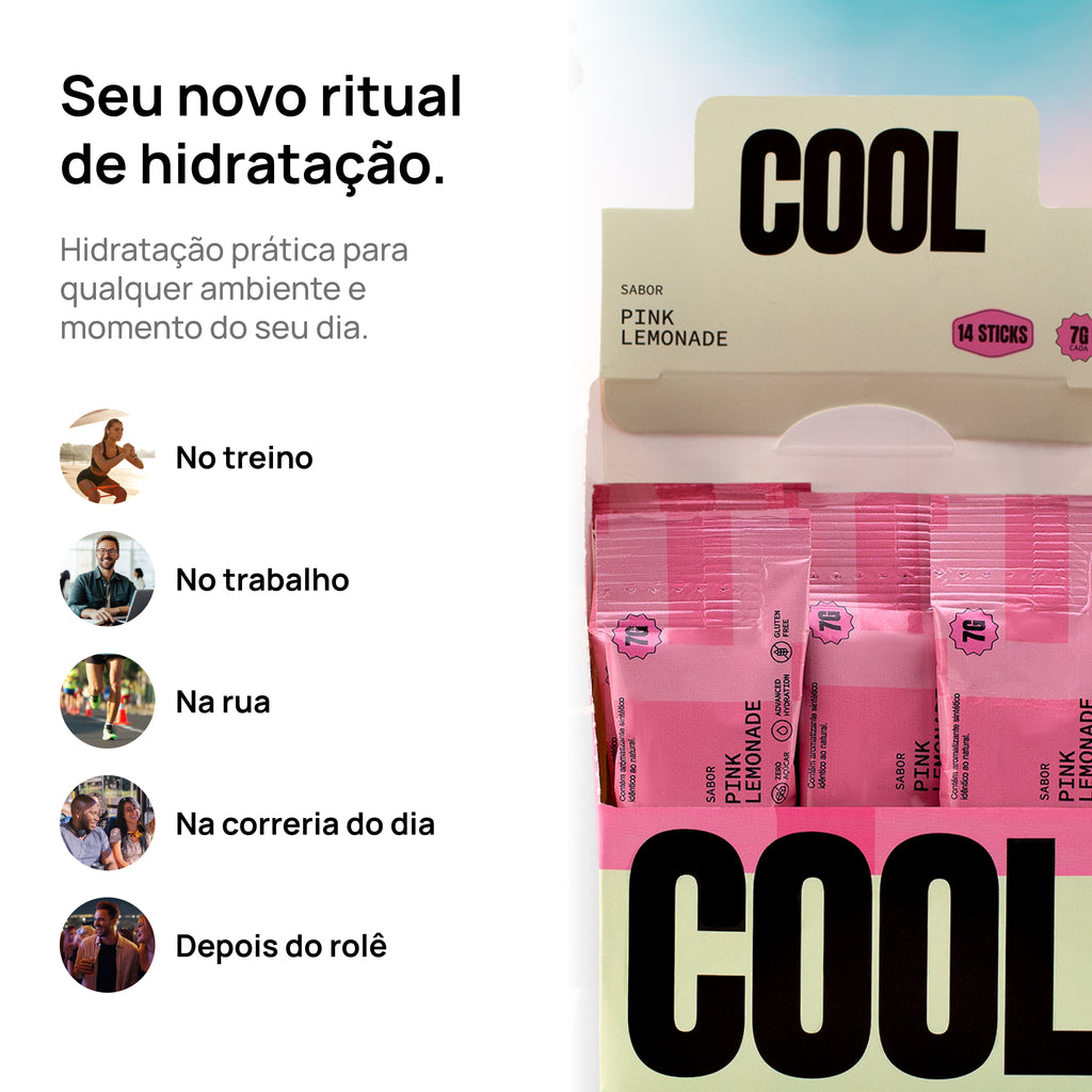 Eletrólito Cool Pink Lemonade